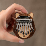 Hluru 8 Tasten Walnuss C-Dur Totoro Kalimba