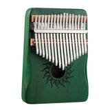 HUASHU Pappel Kalimba C-Dur Daumenklavier – Hollow Sunflower Kalimba