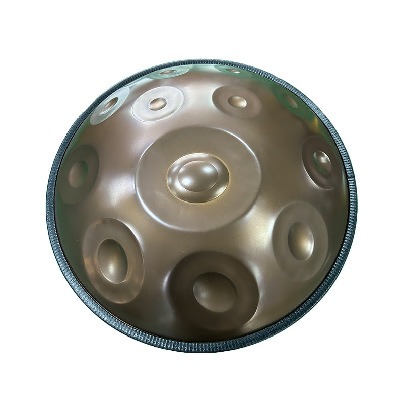 Handpan de acero inoxidable de 22 pulgadas y 10 notas en D Kurd/D Amara