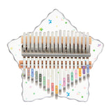 Huashu 17/21 Keys Acrylic C Major Kalimba -  Starry Bear