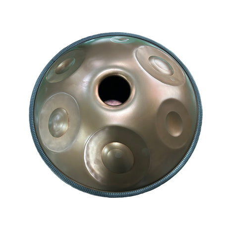 Handpan de acero inoxidable de 22 pulgadas y 10 notas en D Kurd/D Amara