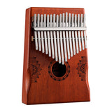 HUASHU Mahogany Core Kalimba C Major Thumb Piano - Hollow Lotus Kalimba