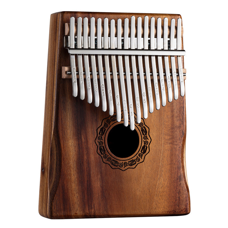 Huashu 17 Tasten Koa C-Dur Kalimba – Totem