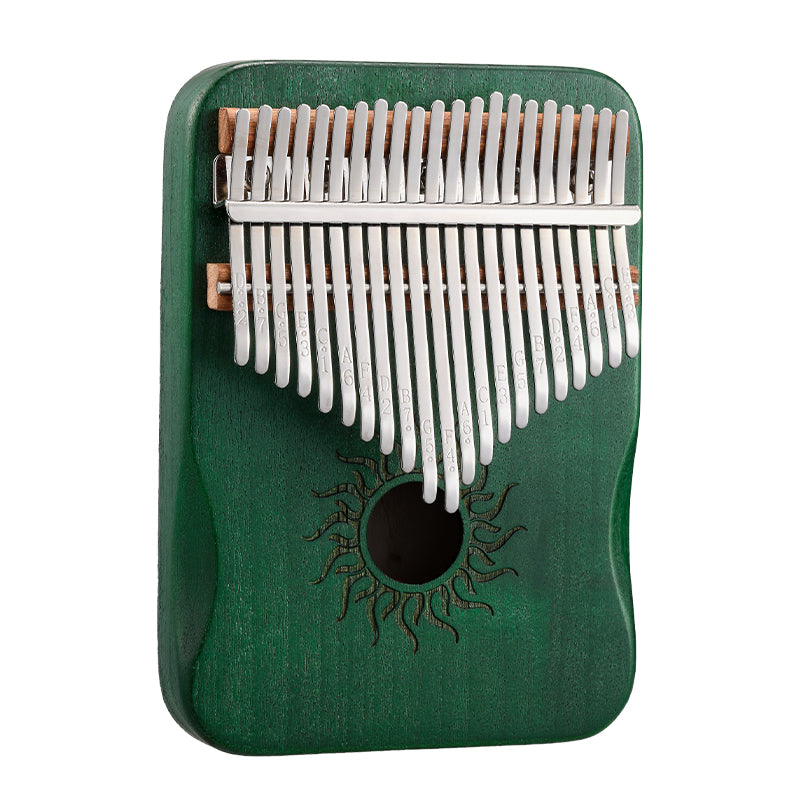 HUASHU Pappel Kalimba C-Dur Daumenklavier – Hollow Sunflower Kalimba