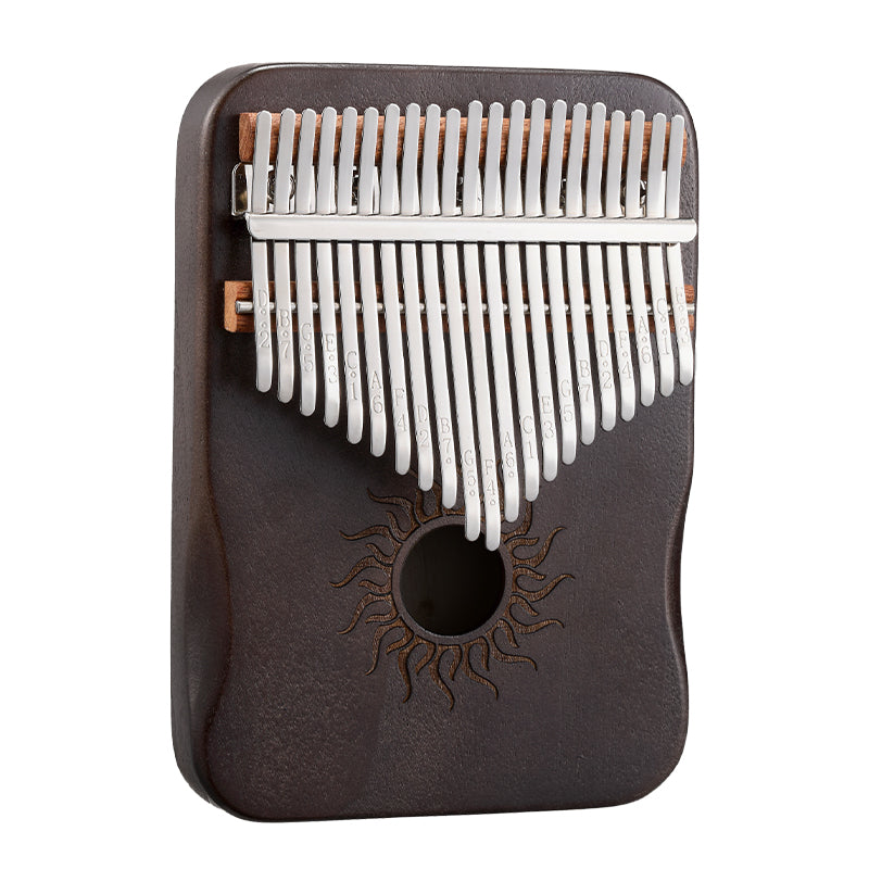 HUASHU Pappel Kalimba C-Dur Daumenklavier – Hollow Sunflower Kalimba