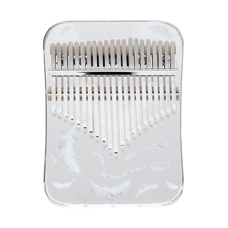 HUASHU Acrylic 17/21 Keys C Major Kalimba