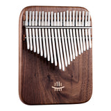 HLURU 17 Keys and 21 Keys Chromatic Kalimba C Major Thumb Piano - Class A Black Walnut Series