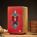 Hluru ChineseAsh Cajón 42CN Hibiscus Rosa Teenager-Serie – Vermilion Bird