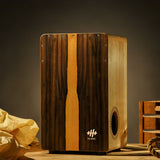 HLURU Cajón Drum Percussion Box Drum – Weißer Tiger