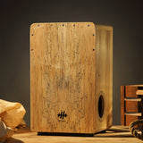 HLURU Cajón Drum Percussion Box Drum – Weißer Tiger