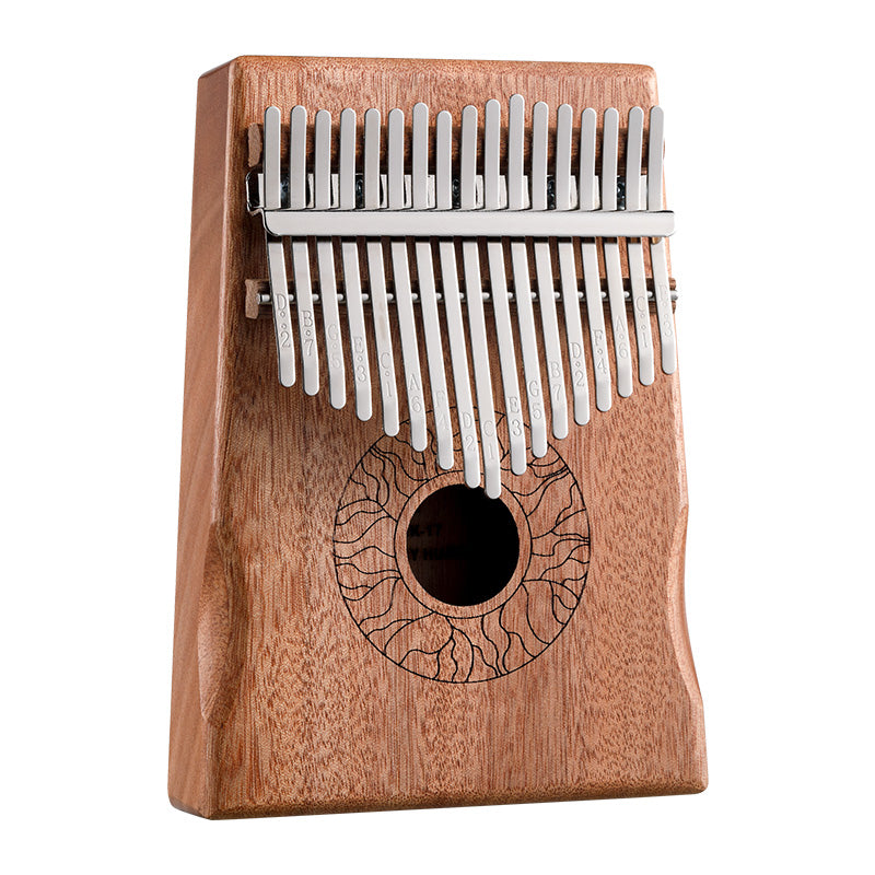 HUASHU Mahogany Core Kalimba C Major Thumb Piano - Hollow Lotus Kalimba