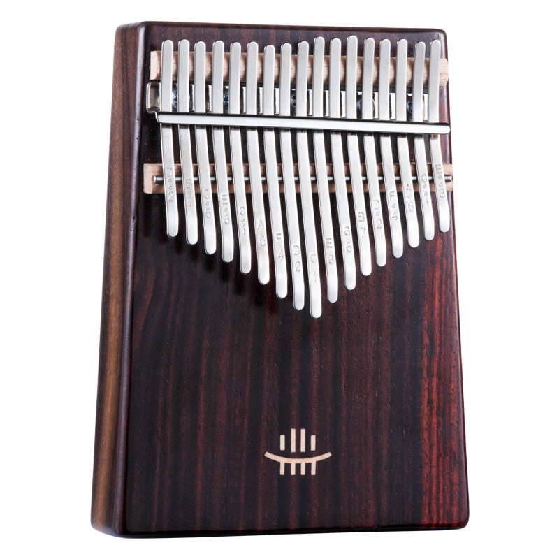 Hluru Maple/Koa/Rosewood/Walnut 17/21 Keys C Major Kalimba - Bottom Sound Hole