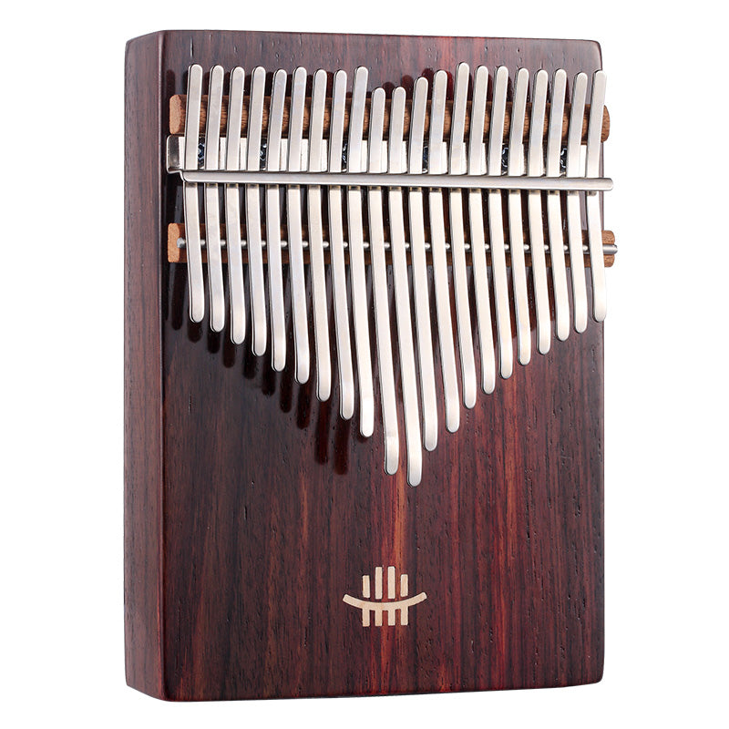 Hluru Maple/Koa/Rosewood/Walnut 17/21 Keys C Major Kalimba - Bottom Sound Hole